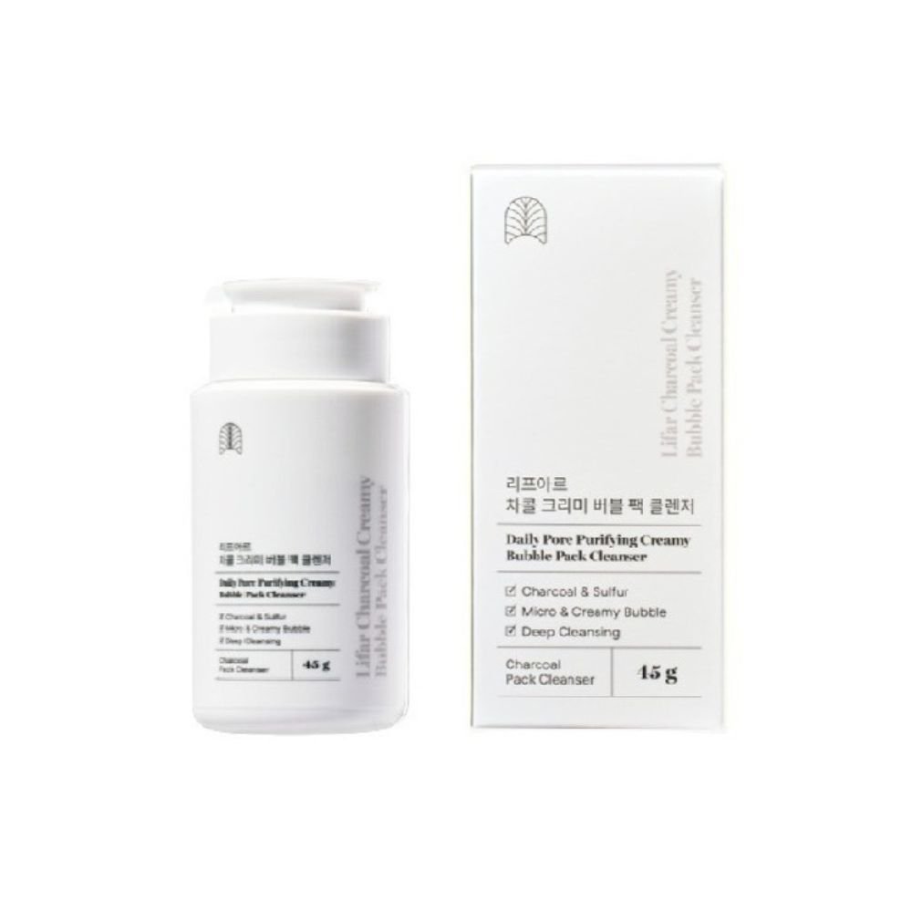 Charcoal Creamy Bubble Pack Cleanser