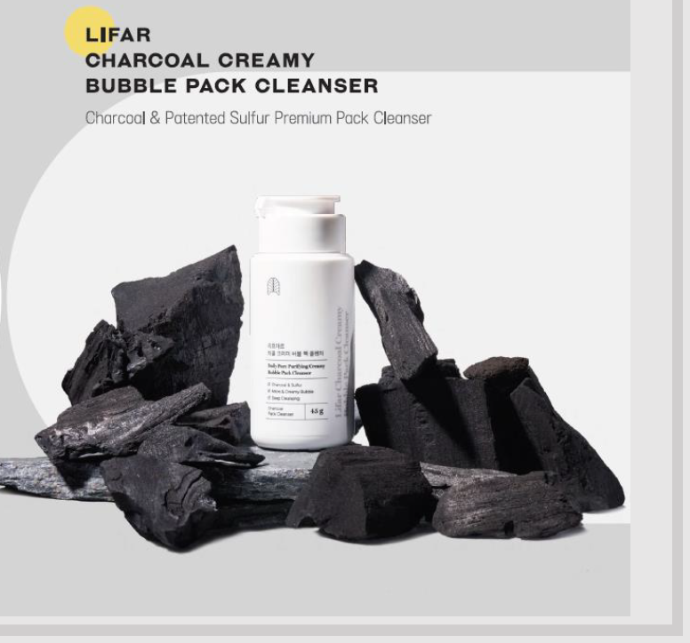 Charcoal Creamy Bubble Pack Cleanser - Image 2